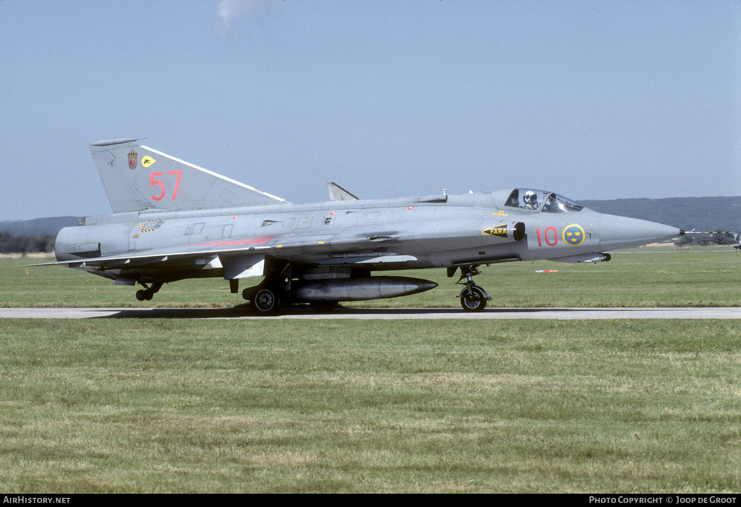 Aircraft Photo of 35570 | Saab J35J Draken | Sweden - Air Force | AirHistory.net #602887