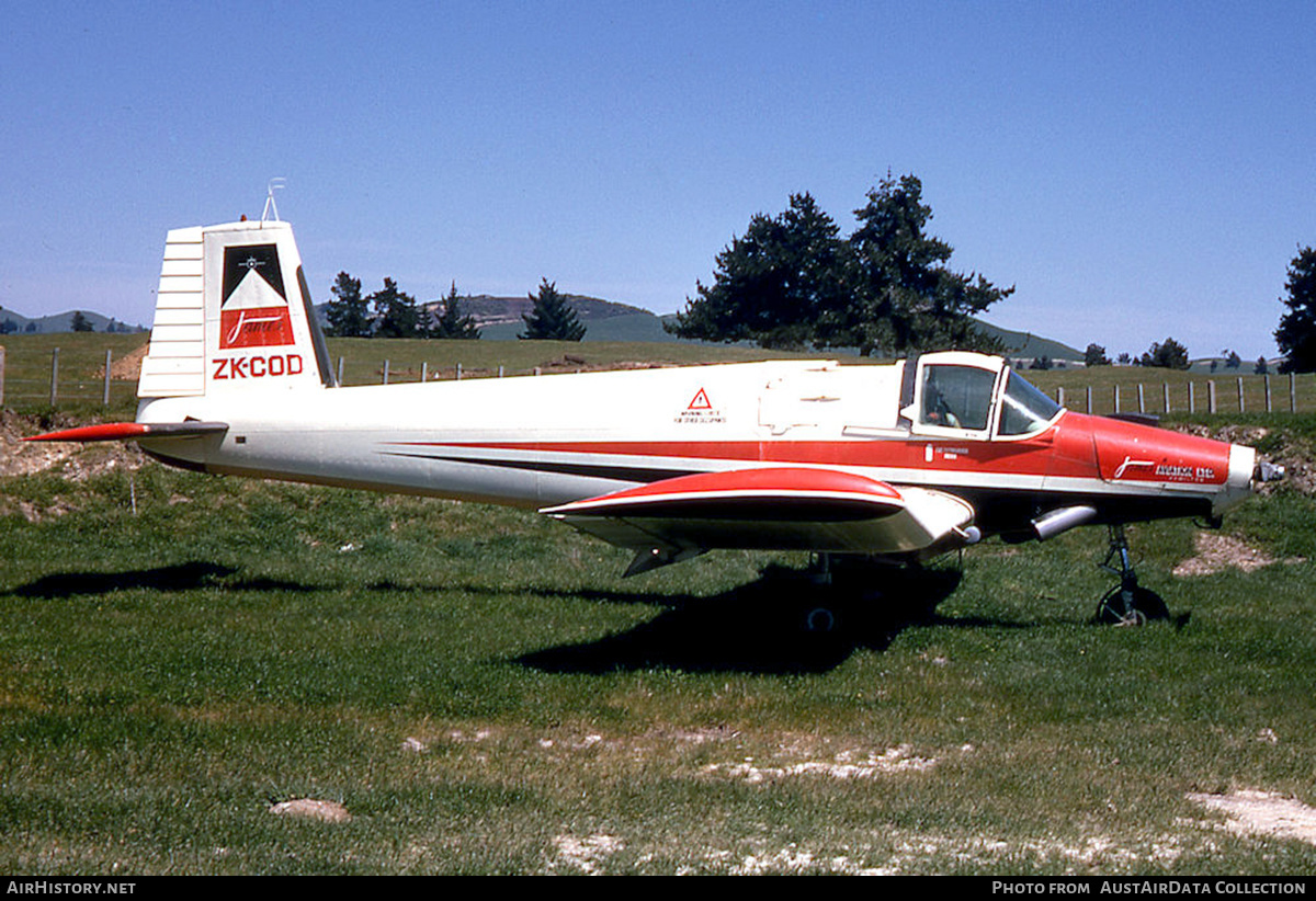 Aircraft Photo of ZK-COD | Fletcher FU-24 Mk.II | James Aviation | AirHistory.net #602901