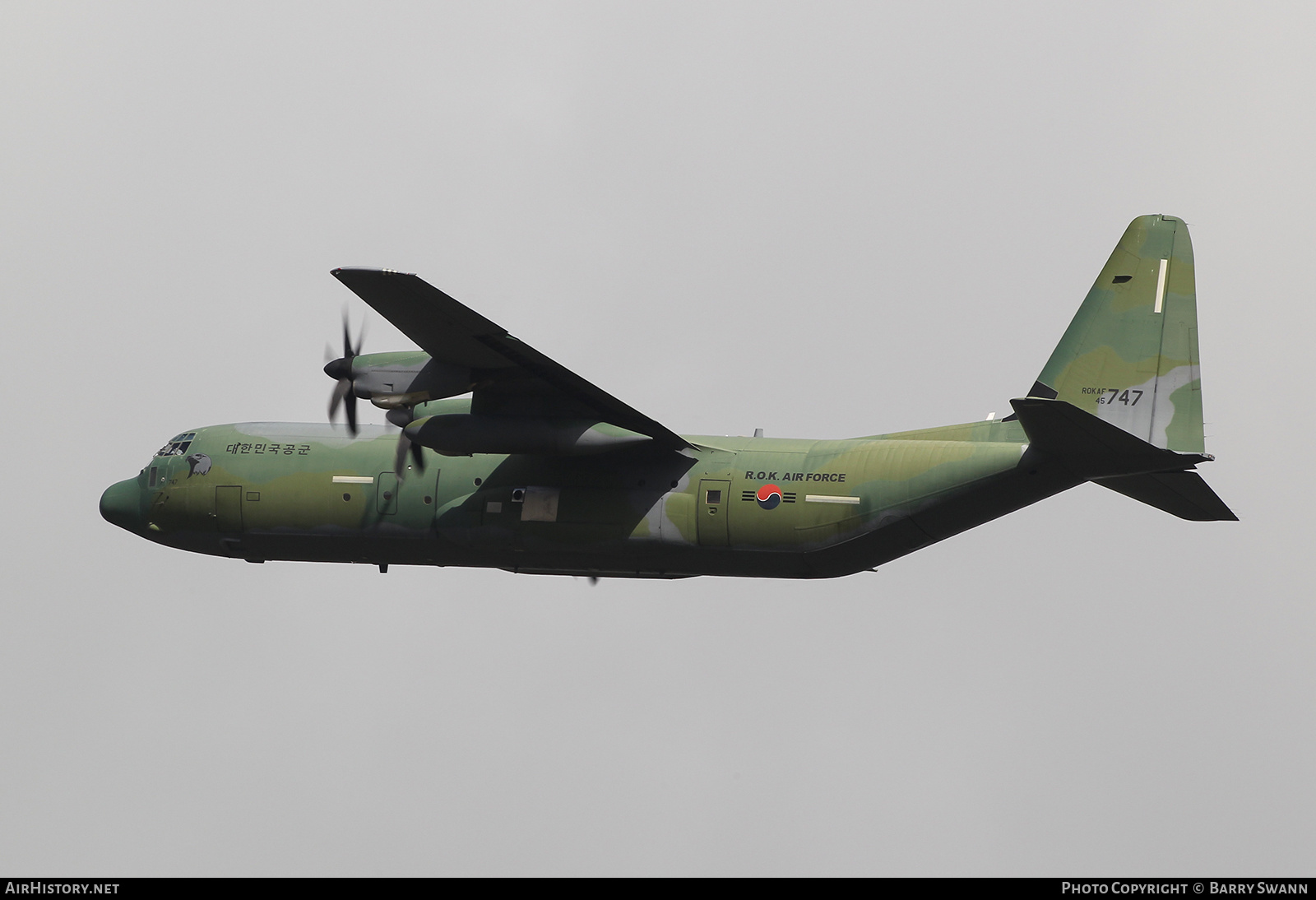 Aircraft Photo of 45-747 | Lockheed Martin C-130J-30 Hercules | South Korea - Air Force | AirHistory.net #602905