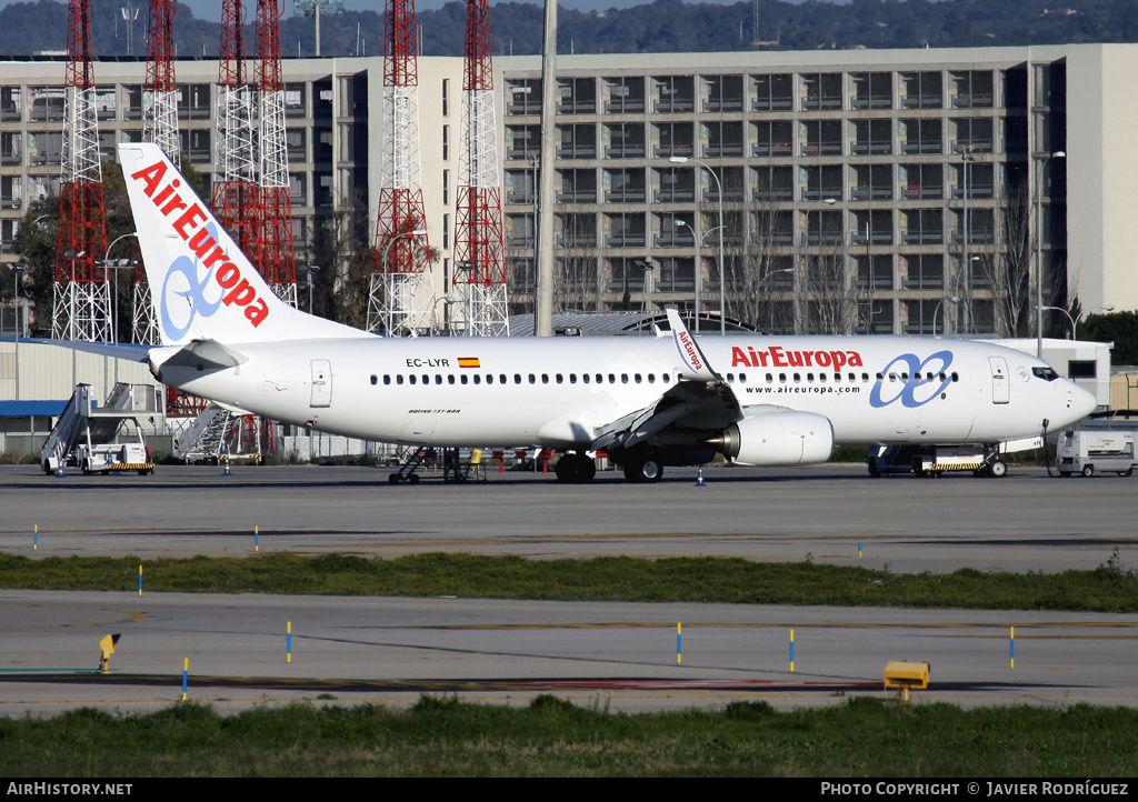 Aircraft Photo of EC-LYR | Boeing 737-85P | Air Europa | AirHistory.net #602912