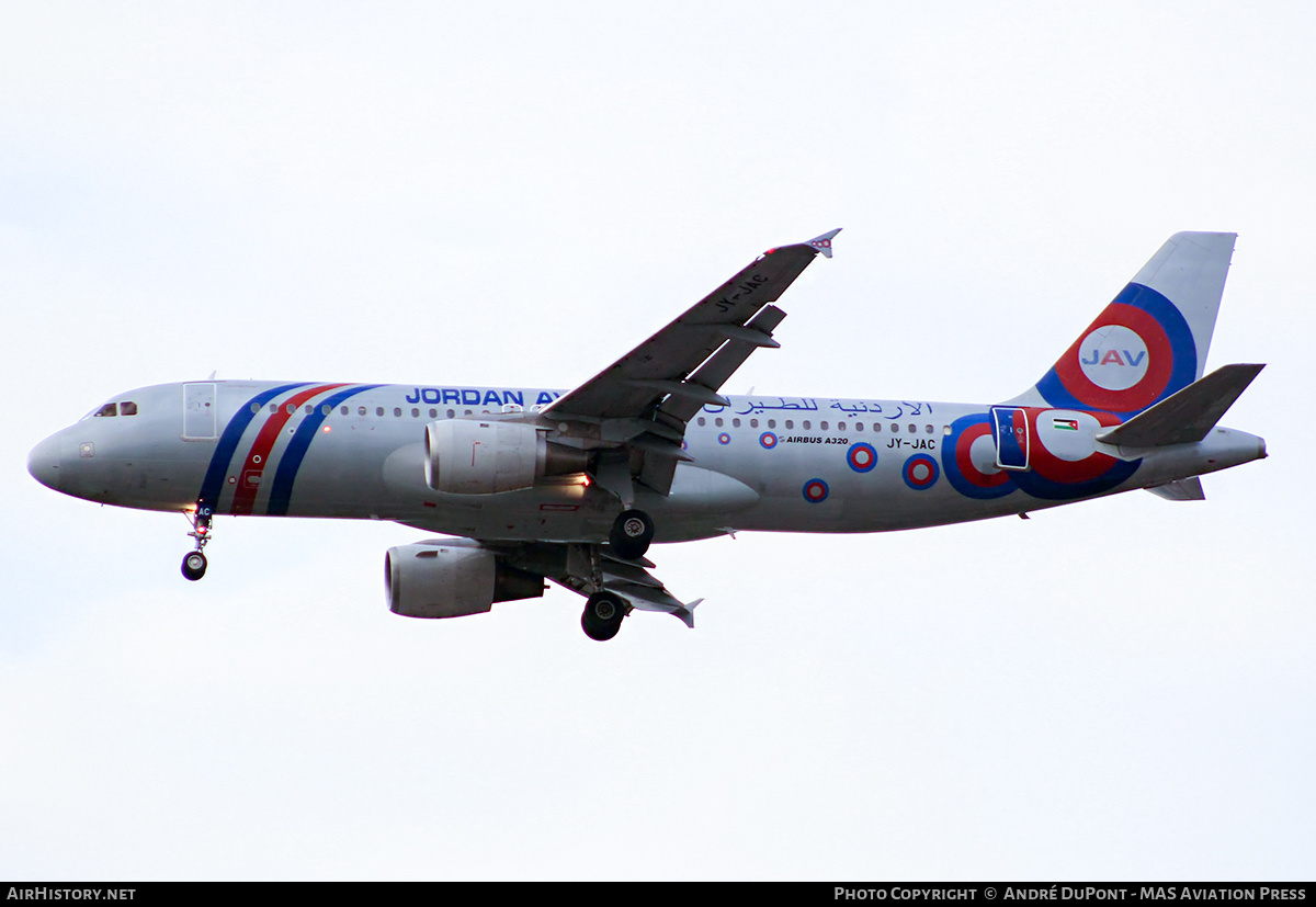 Aircraft Photo of JY-JAC | Airbus A320-211 | Jordan Aviation - JAV | AirHistory.net #602913