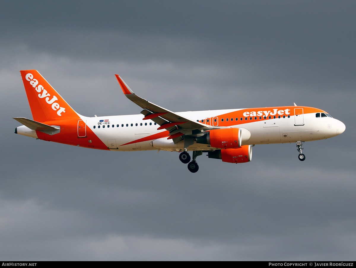 Aircraft Photo of OE-ICC | Airbus A320-214 | EasyJet | AirHistory.net #602918