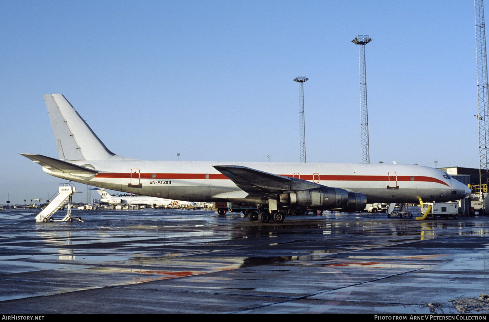 Aircraft Photo of 5N-ATZ | McDonnell Douglas DC-8-55CF Jet Trader | Flash Airlines | AirHistory.net #602945