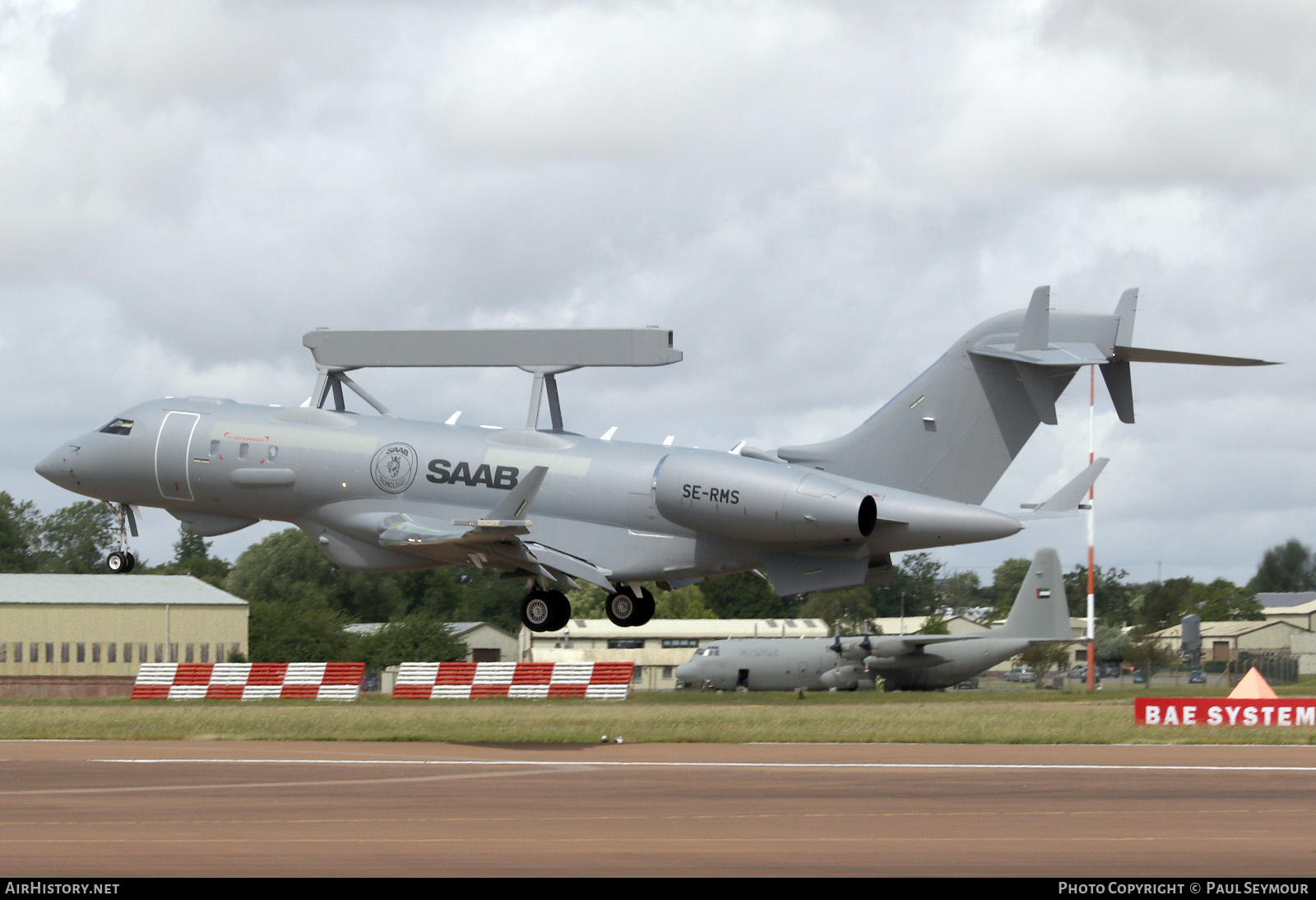 Aircraft Photo of SE-RMS | Bombardier Global 6500 (BD-700-1A10) Global Eye AEW&C | Saab | AirHistory.net #602955