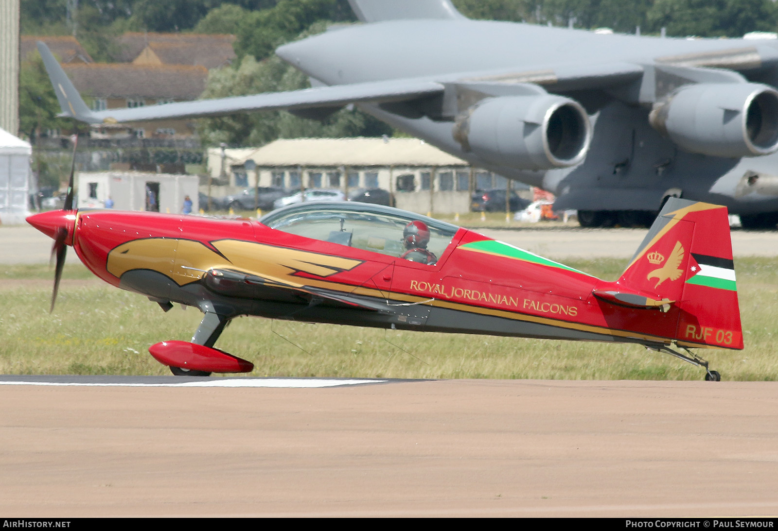 Aircraft Photo of RJF03 | Extra EA-330LX | Royal Jordanian Falcons | AirHistory.net #602958