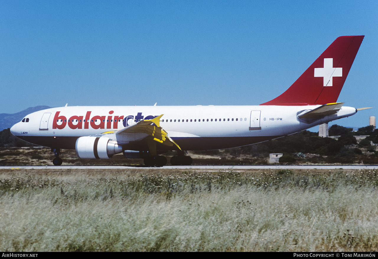 Aircraft Photo of HB-IPM | Airbus A310-325/ET | BalairCTA | AirHistory.net #602987