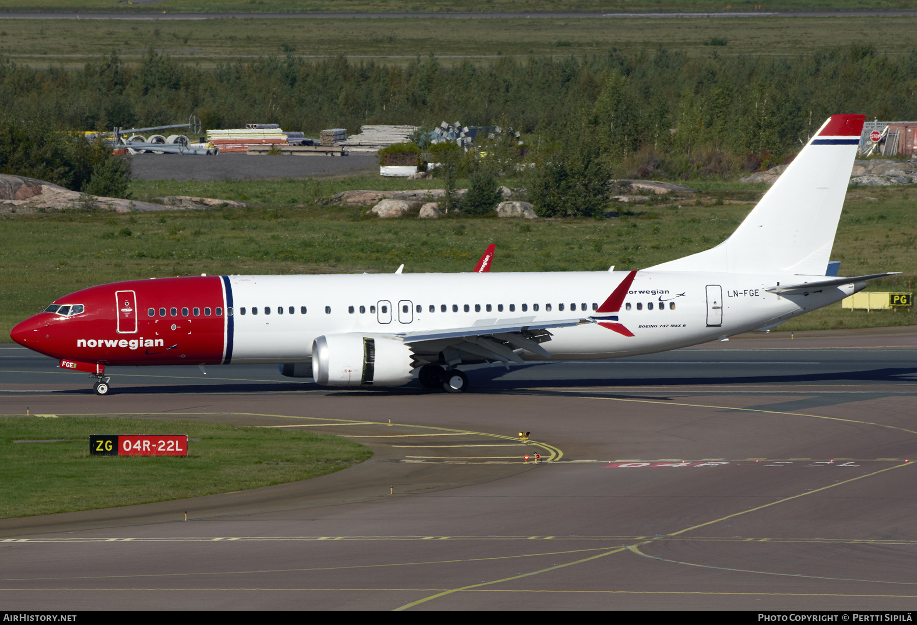 Aircraft Photo of LN-FGE | Boeing 737-8 Max 8 | Norwegian | AirHistory.net #602991