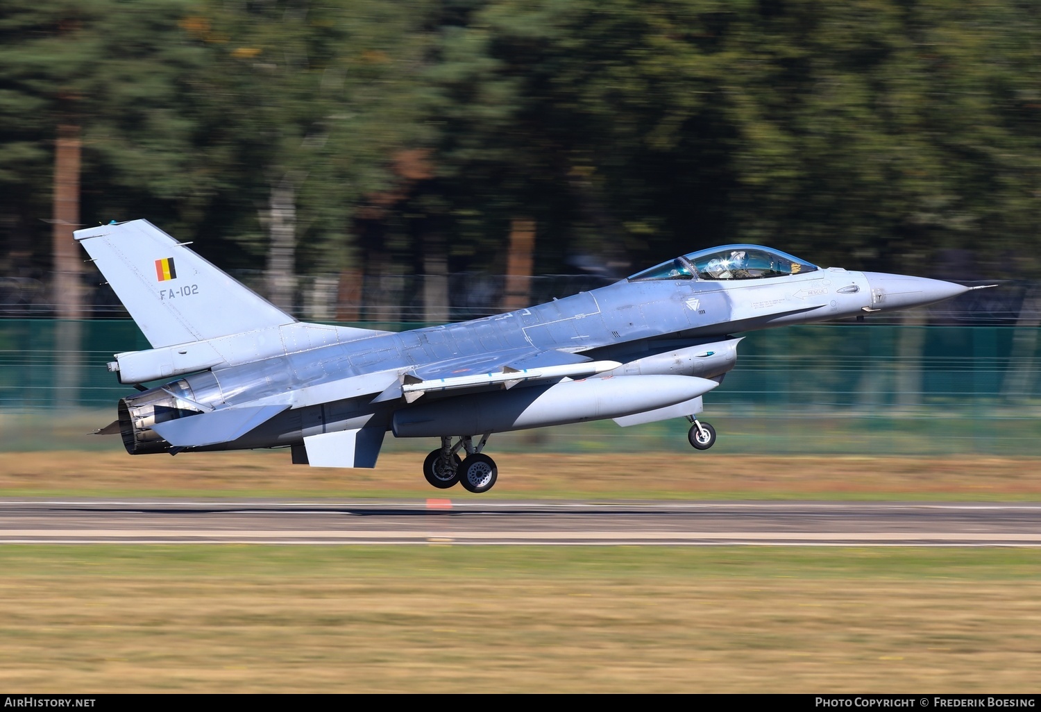 Aircraft Photo of FA-102 | General Dynamics F-16AM Fighting Falcon | Belgium - Air Force | AirHistory.net #602998