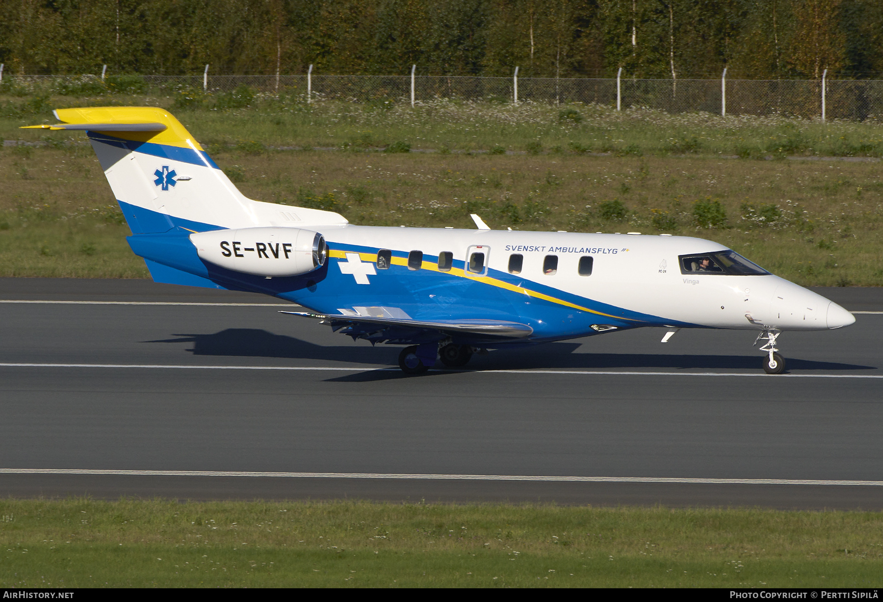 Aircraft Photo of SE-RVF | Pilatus PC-24 | Svenskt Ambulansflyg | AirHistory.net #603010