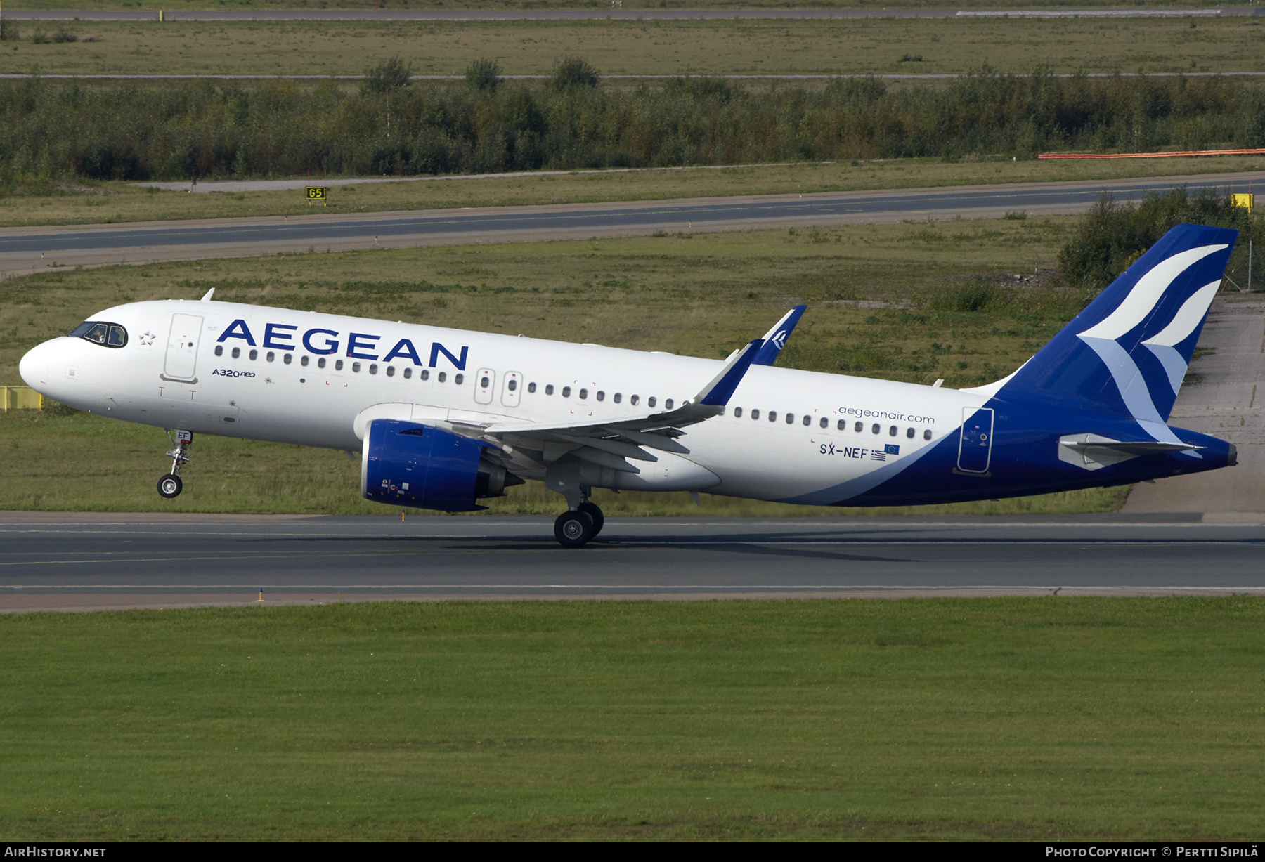 Aircraft Photo of SX-NEF | Airbus A320-271N | Aegean Airlines | AirHistory.net #603020