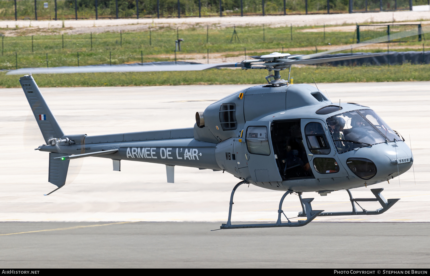 Aircraft Photo of 5509 | Aerospatiale AS-555AN Fennec | France - Air Force | AirHistory.net #603031