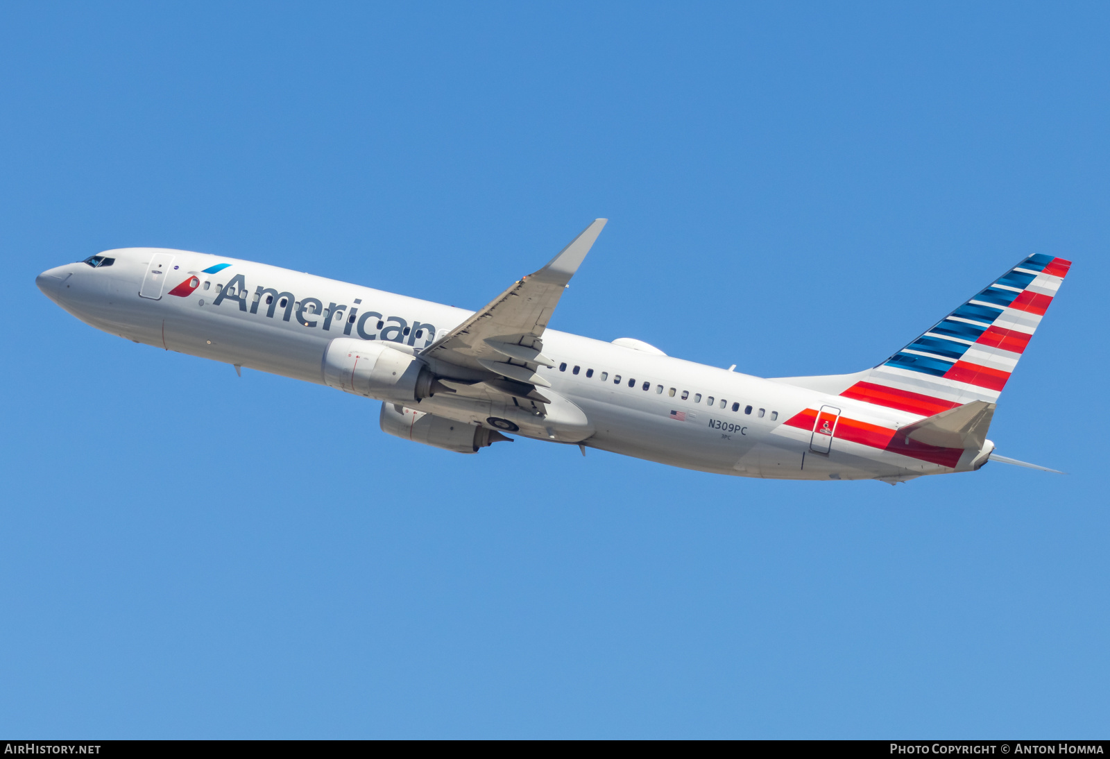 Aircraft Photo of N309PC | Boeing 737-800 | American Airlines | AirHistory.net #603040