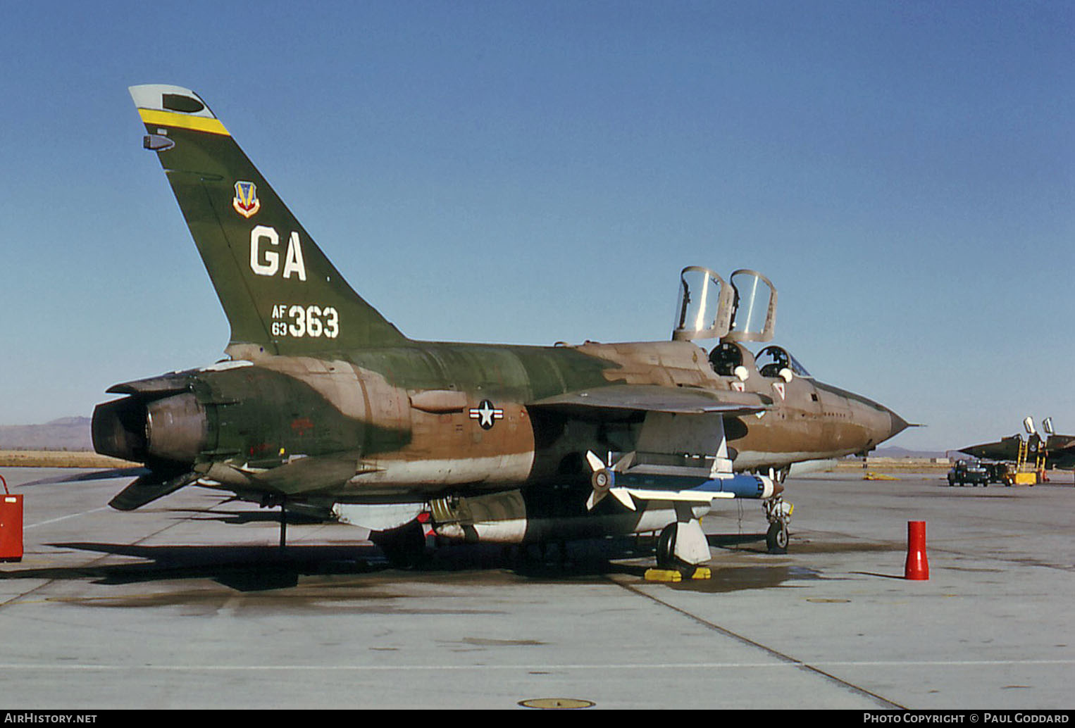 Aircraft Photo of 63-8363 / AF63-363 | Republic F-105G Thunderchief | USA - Air Force | AirHistory.net #603044