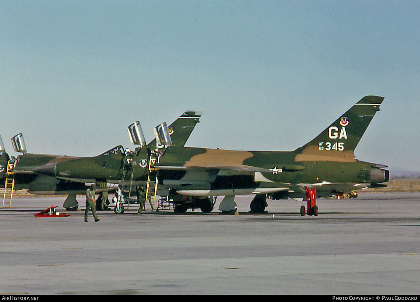 Aircraft Photo of 63-8345 / AF63-345 | Republic F-105G Thunderchief | USA - Air Force | AirHistory.net #603049