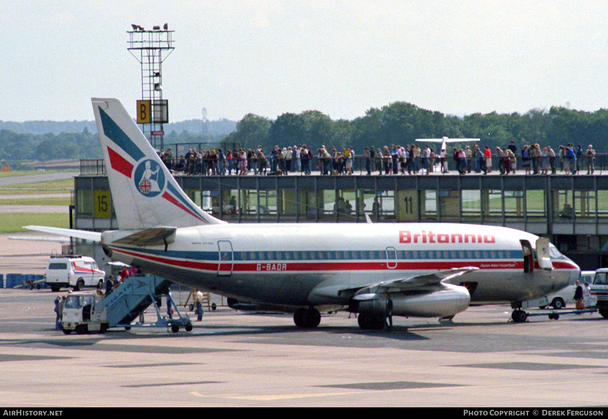 Aircraft Photo of G-BADR | Boeing 737-204 | Britannia Airways | AirHistory.net #603058