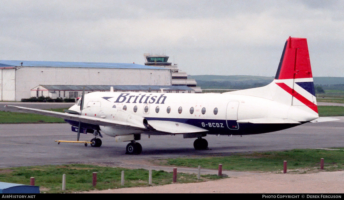 Aircraft Photo of G-BCDZ | Hawker Siddeley HS-748 Srs2A/227 | British Airways | AirHistory.net #603060