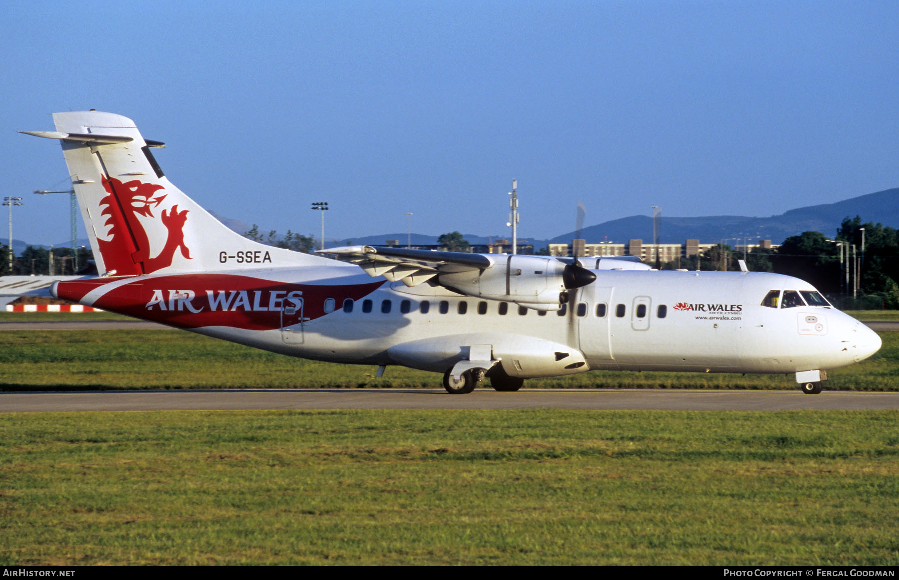 Aircraft Photo of G-SSEA | ATR ATR-42-300 | Air Wales | AirHistory.net #603064
