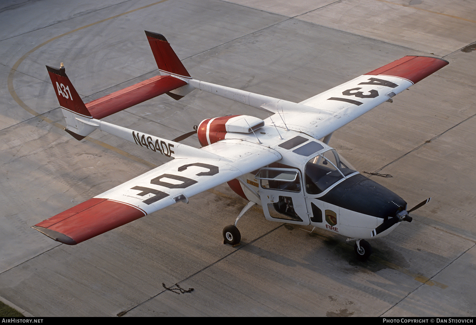 Aircraft Photo of N464DF | Cessna O-2A Super Skymaster | California Department of Forestry - CDF | AirHistory.net #603070