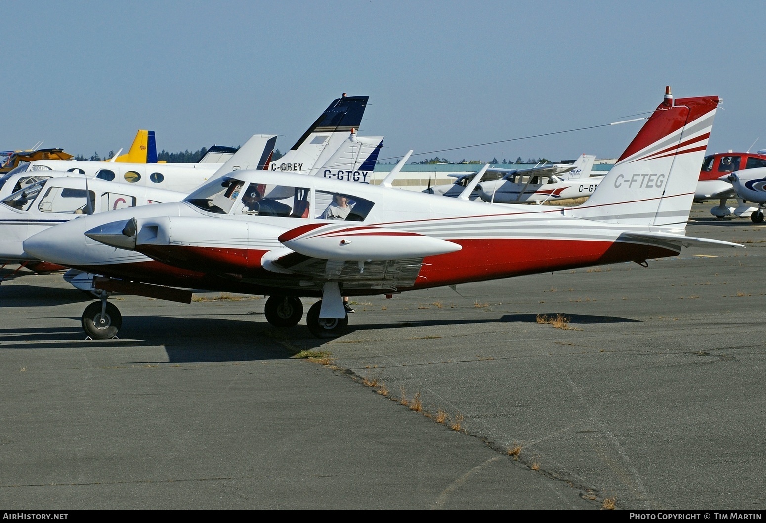 Aircraft Photo of C-FTEG | Piper PA-30-160 Twin Comanche | AirHistory.net #603088