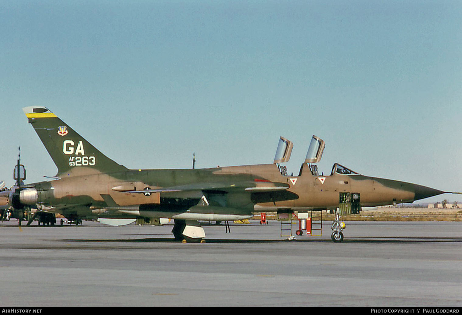 Aircraft Photo of 63-8263 / 63-263 | Republic F-105F Thunderchief | USA - Air Force | AirHistory.net #603092
