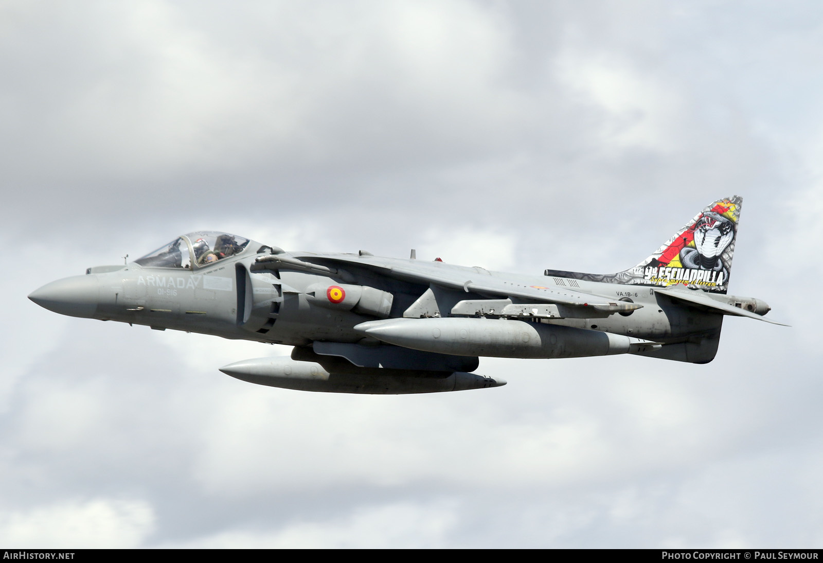 Aircraft Photo of VA.1B-26 | McDonnell Douglas EAV-8B Matador II+ | Spain - Navy | AirHistory.net #603096