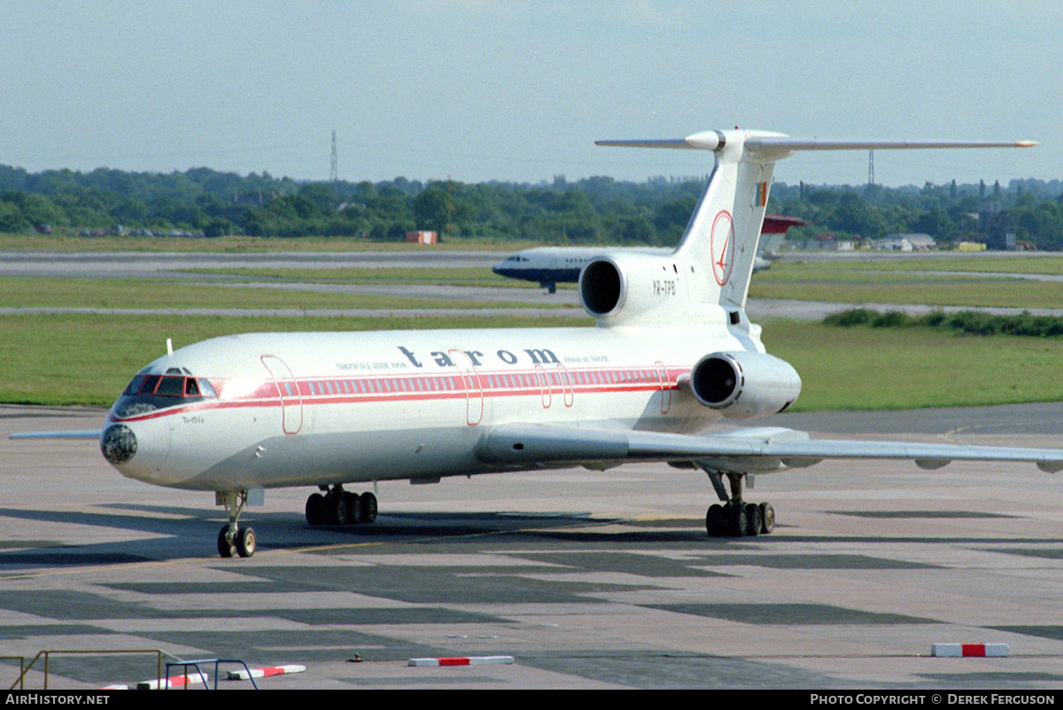Aircraft Photo of YR-TPB | Tupolev Tu-154B | TAROM - Transporturile Aeriene Române | AirHistory.net #603099