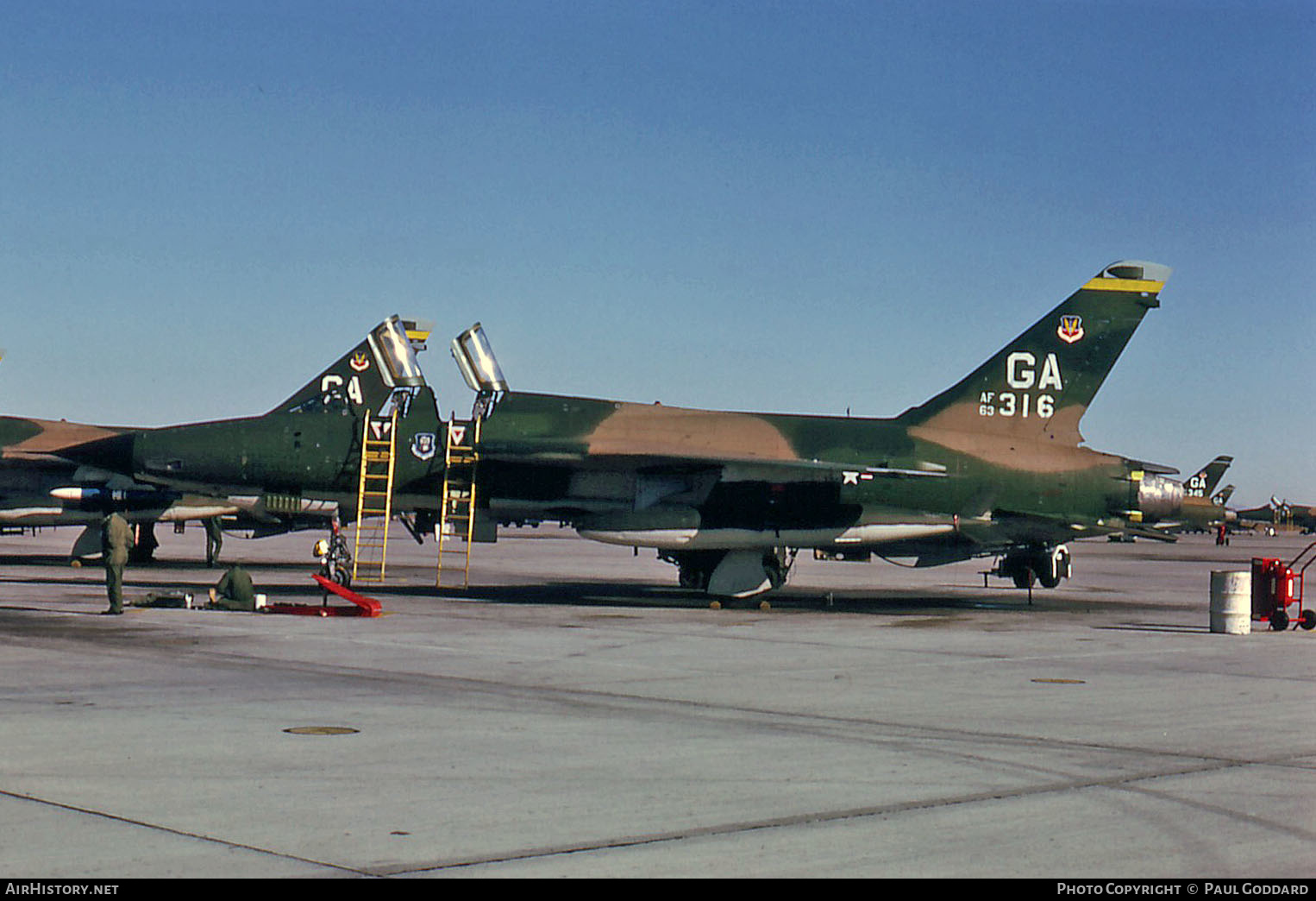 Aircraft Photo of 63-8316 / 63-316 | Republic F-105G Thunderchief | USA - Air Force | AirHistory.net #603107