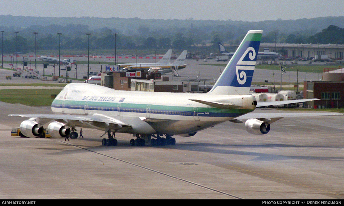 Aircraft Photo of ZK-NZY | Boeing 747-219B | Air New Zealand | AirHistory.net #603110