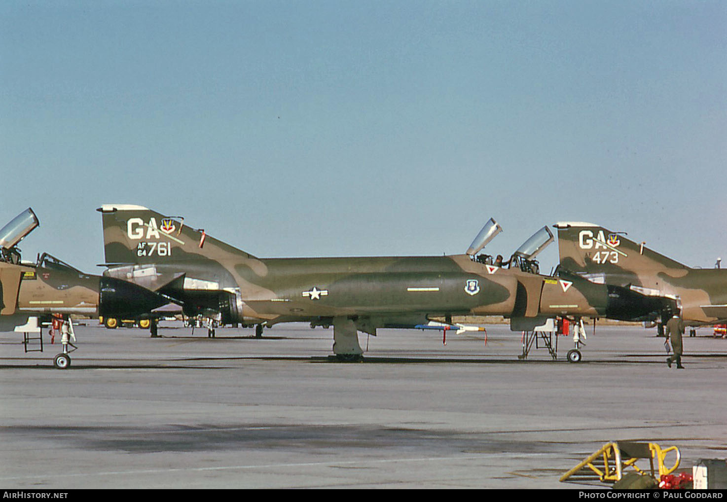 Aircraft Photo of 64-0761 / AF64-761 | McDonnell F-4C Phantom II | USA - Air Force | AirHistory.net #603115