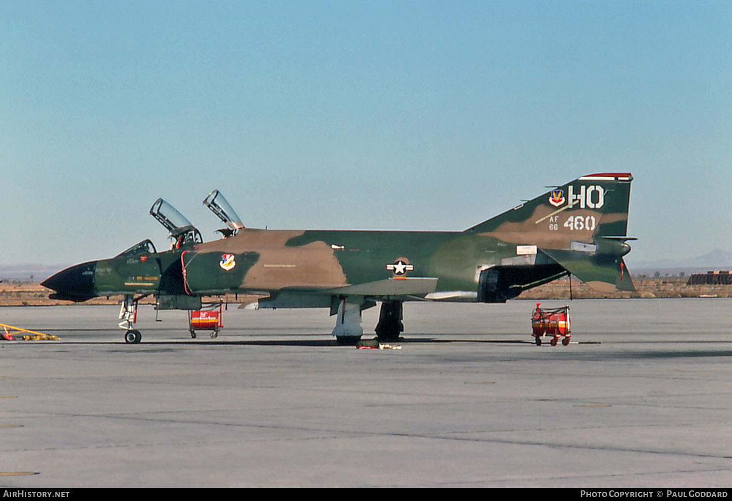 Aircraft Photo of 66-7460 / 66-460 | McDonnell Douglas F-4D Phantom II | USA - Air Force | AirHistory.net #603120