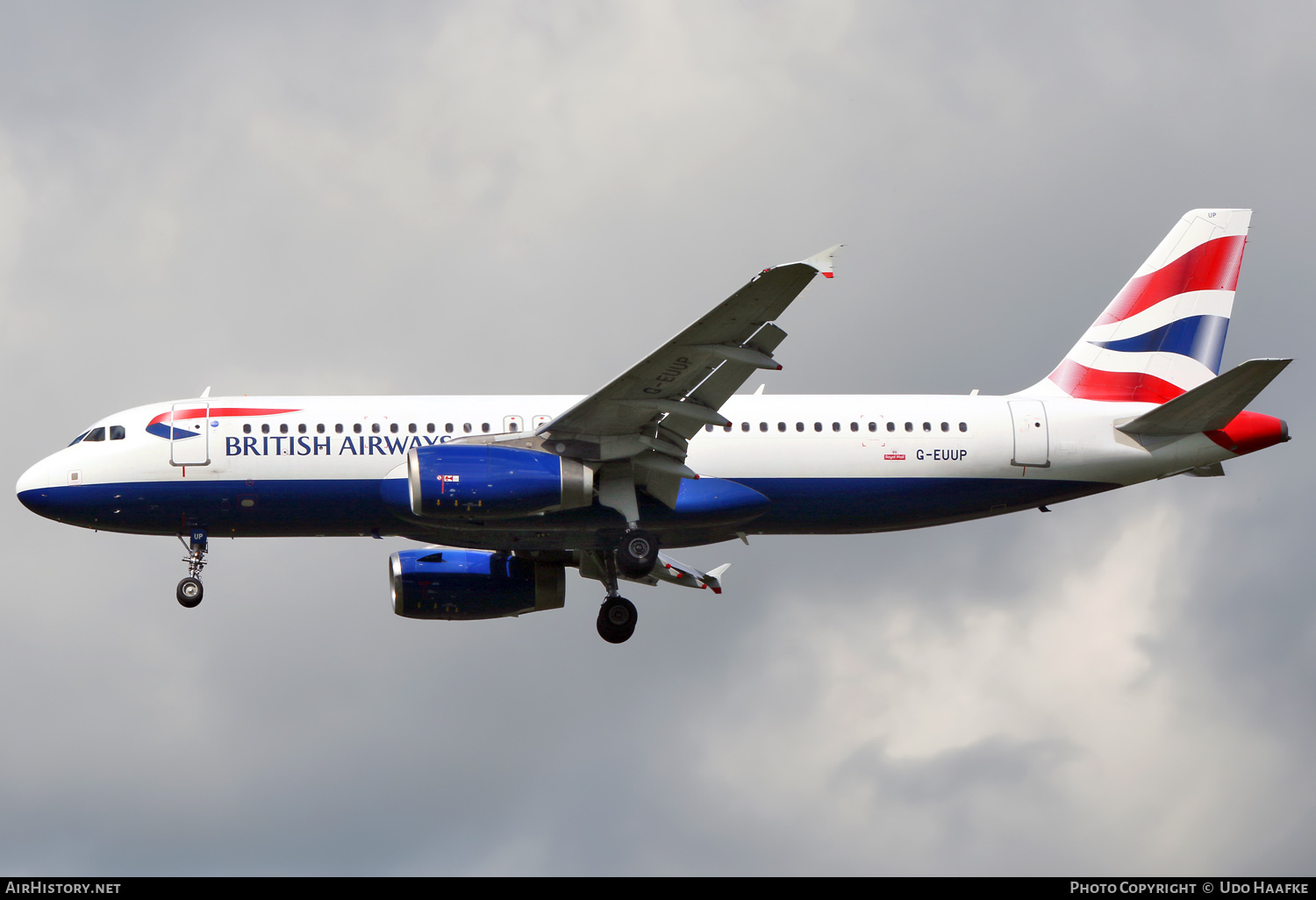 Aircraft Photo of G-EUUP | Airbus A320-232 | British Airways | AirHistory.net #603126