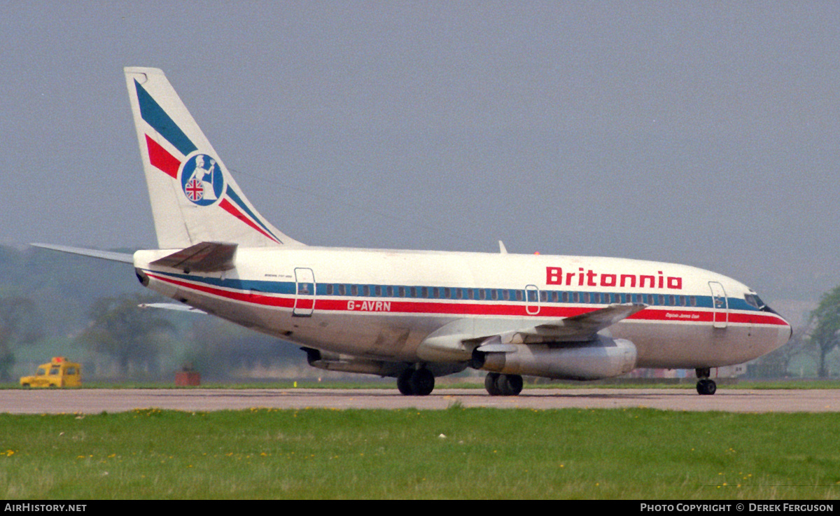 Aircraft Photo of G-AVRN | Boeing 737-204 | Britannia Airways | AirHistory.net #603138