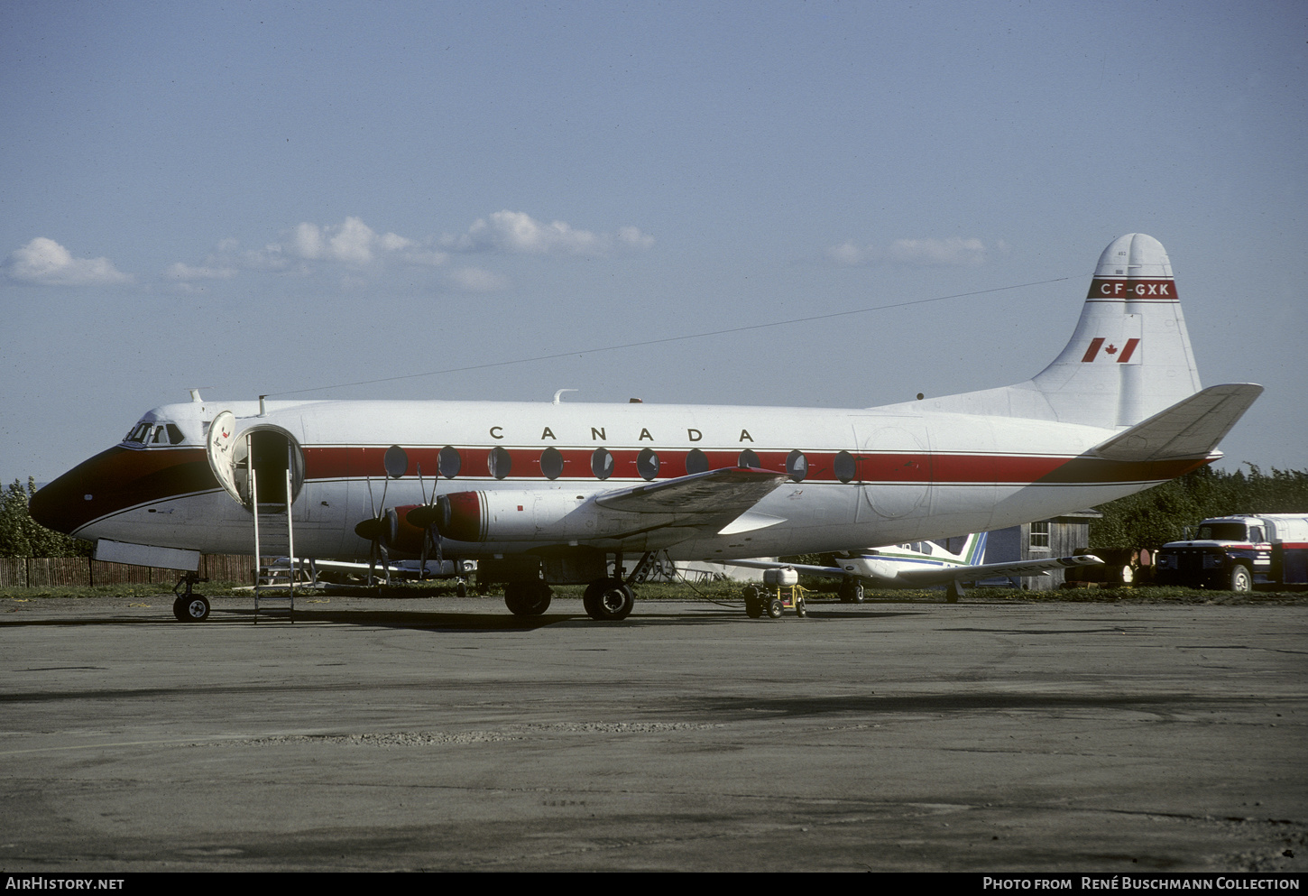 Aircraft Photo of CF-GXK | Vickers 737 Viscount | Department of Transport | AirHistory.net #603158