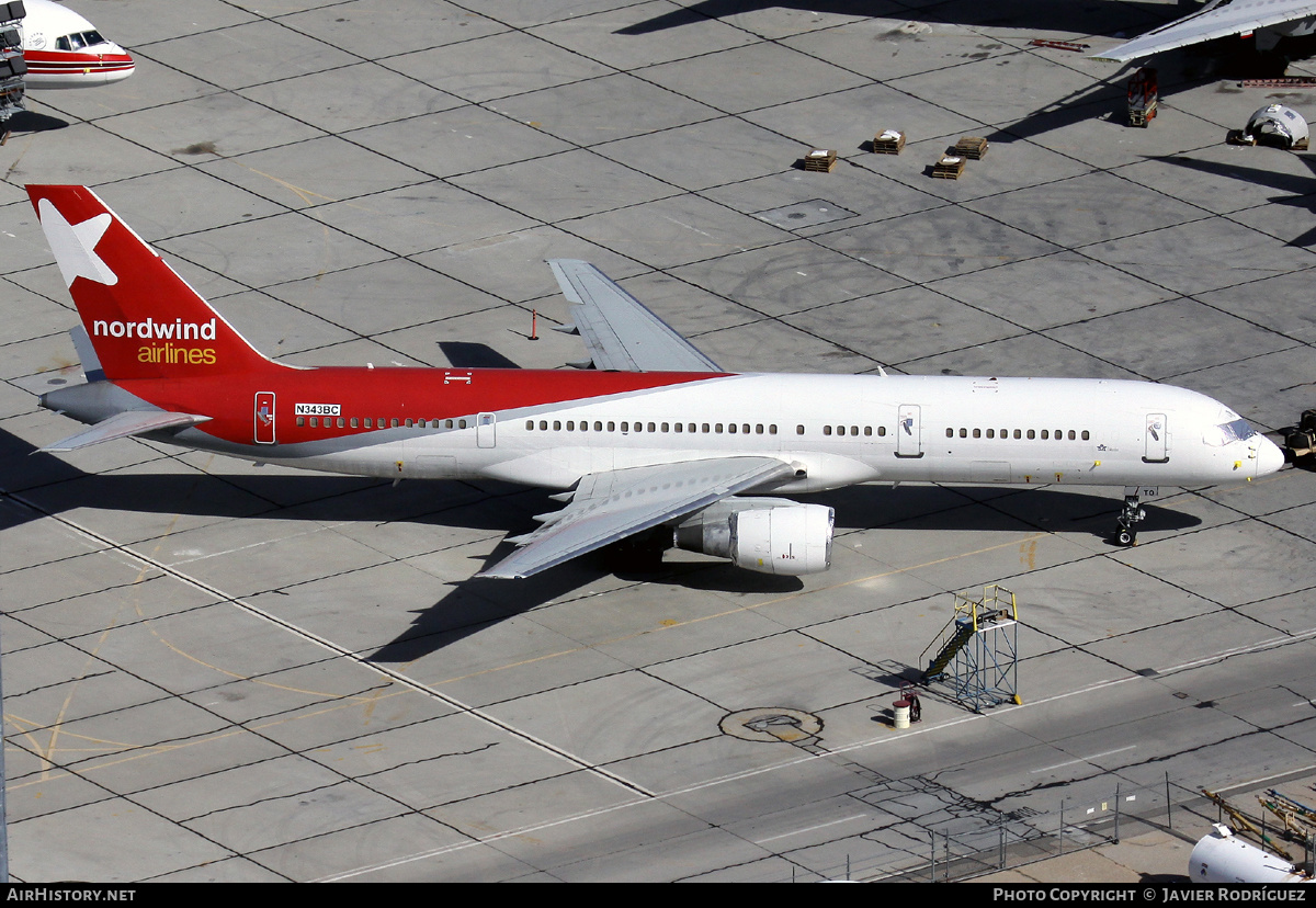 Aircraft Photo of N343BC | Boeing 757-231 | Nordwind Airlines | AirHistory.net #603175