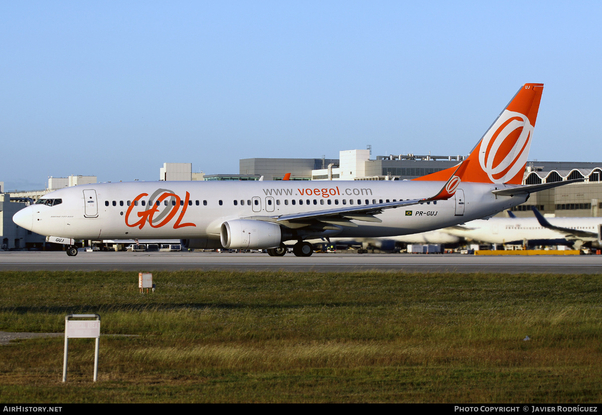 Aircraft Photo of PR-GUJ | Boeing 737-8EH | GOL Linhas Aéreas | AirHistory.net #603185