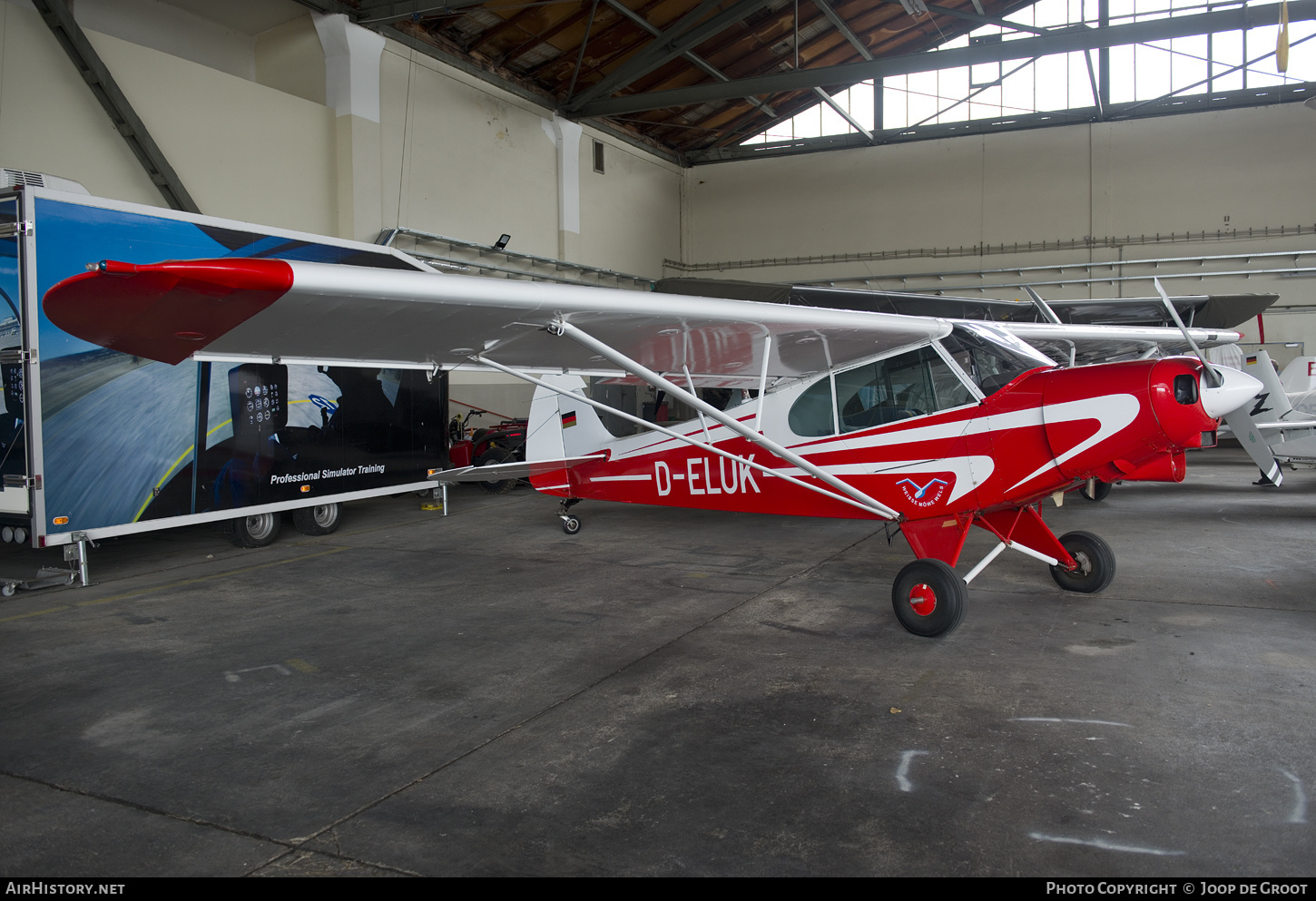 Aircraft Photo of D-ELUK | Piper PA-18-150 Super Cub | Weisse Möwe Wels | AirHistory.net #603200