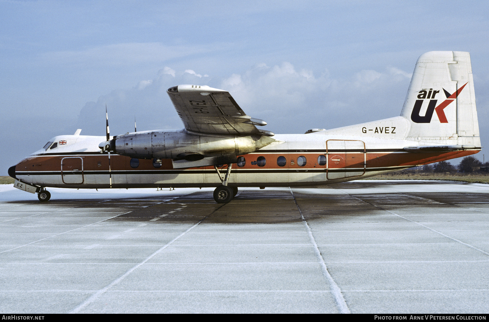 Aircraft Photo of G-AVEZ | Handley Page HPR-7 Herald 210 | Air UK | AirHistory.net #603202