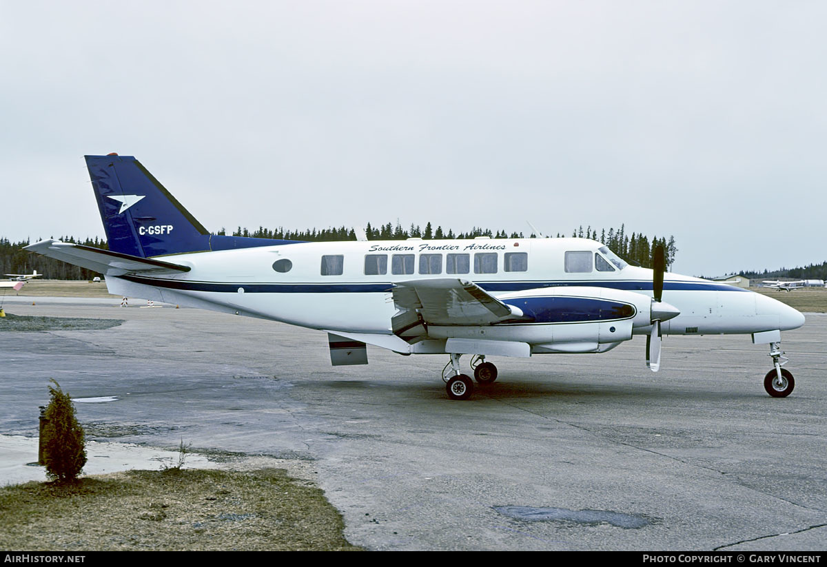 Aircraft Photo of C-GSFP | Beech 99 Airliner | Southern Frontier | AirHistory.net #603203
