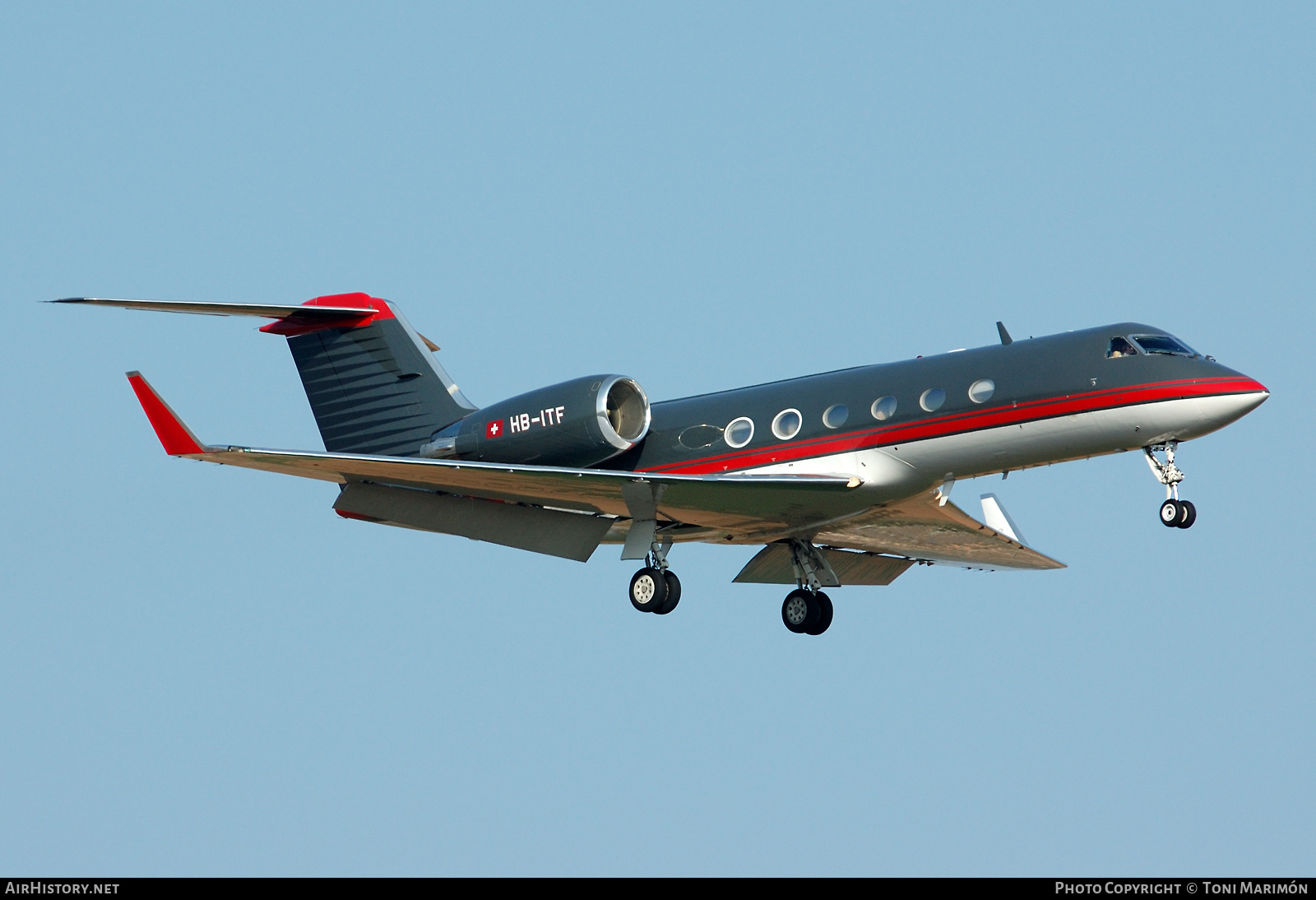 Aircraft Photo of HB-ITF | Gulfstream Aerospace G-IV Gulfstream IV-SP | AirHistory.net #603212