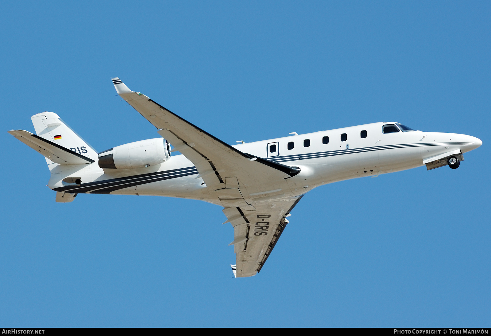 Aircraft Photo of D-CRIS | Israel Aircraft Industries IAI-1125A Astra SPx | AirHistory.net #603214