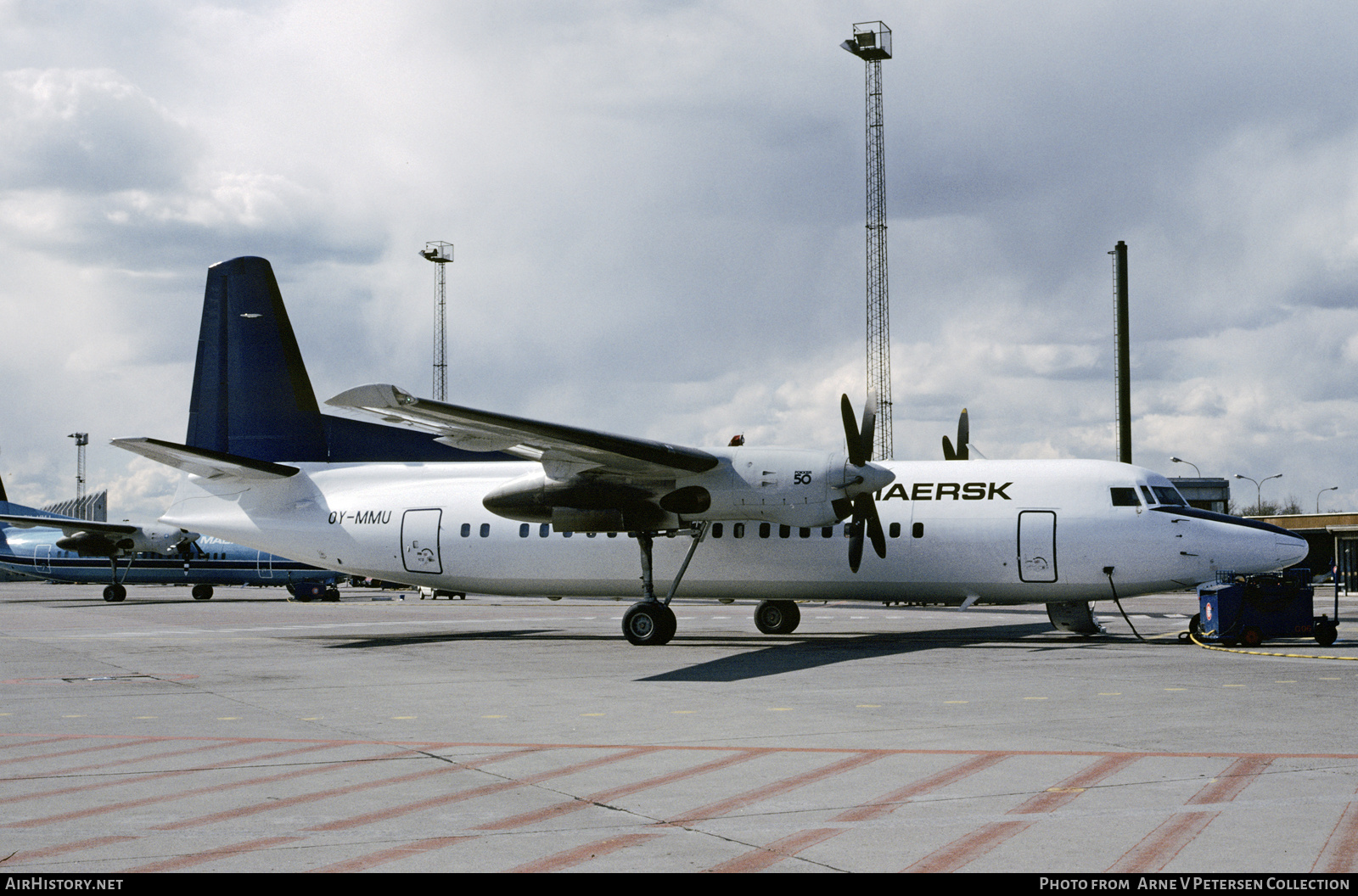 Aircraft Photo of OY-MMU | Fokker 50 | Maersk Air | AirHistory.net #603216