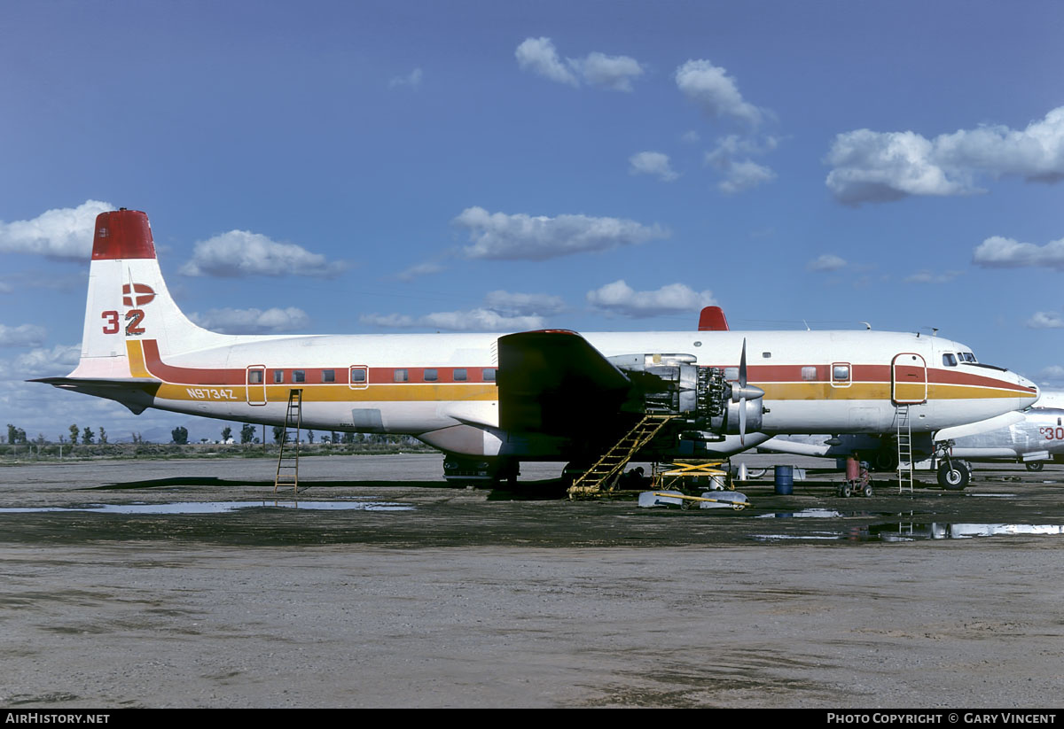 Aircraft Photo of N9734Z | Douglas DC-7C/AT | AirHistory.net #603220