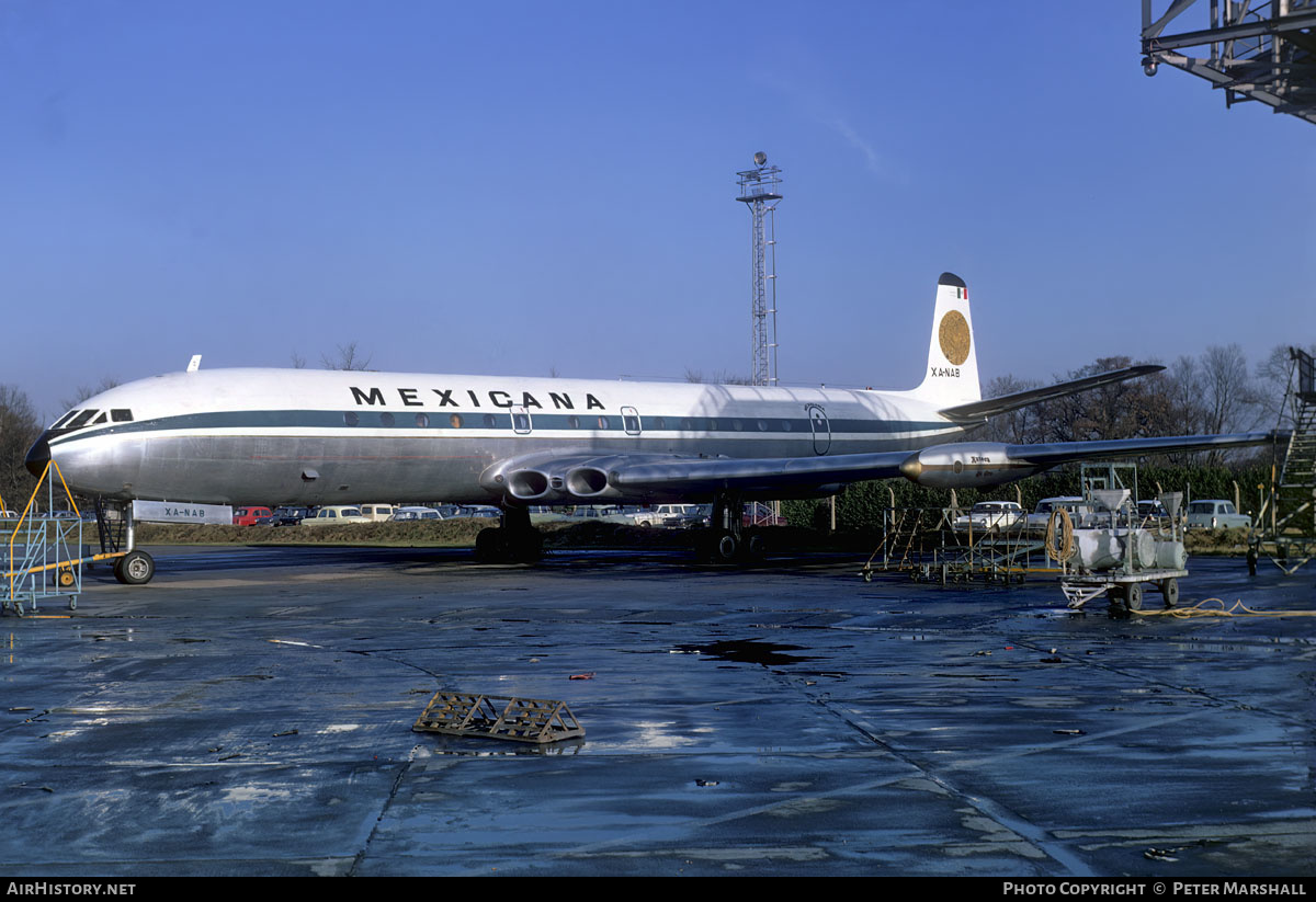 Aircraft Photo of G-APDT / XA-NAB | De Havilland D.H. 106 Comet 4 | Mexicana | AirHistory.net #603225