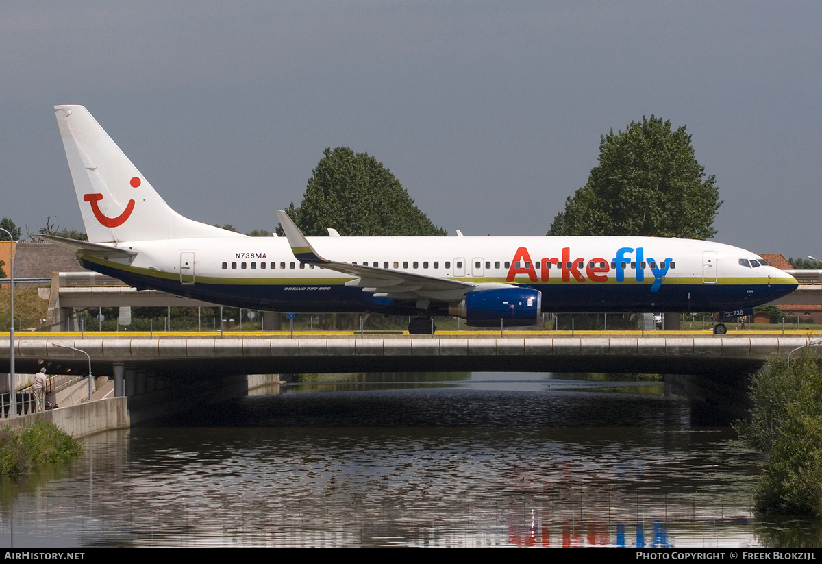 Aircraft Photo of N738MA | Boeing 737-8Q8 | ArkeFly | AirHistory.net #603246