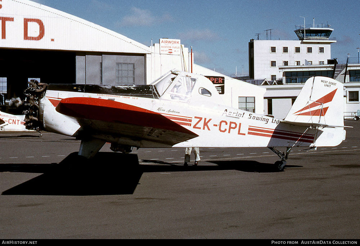 Aircraft Photo of ZK-CPL | Snow S-2D-600 | Aerial Sowing | AirHistory.net #603262