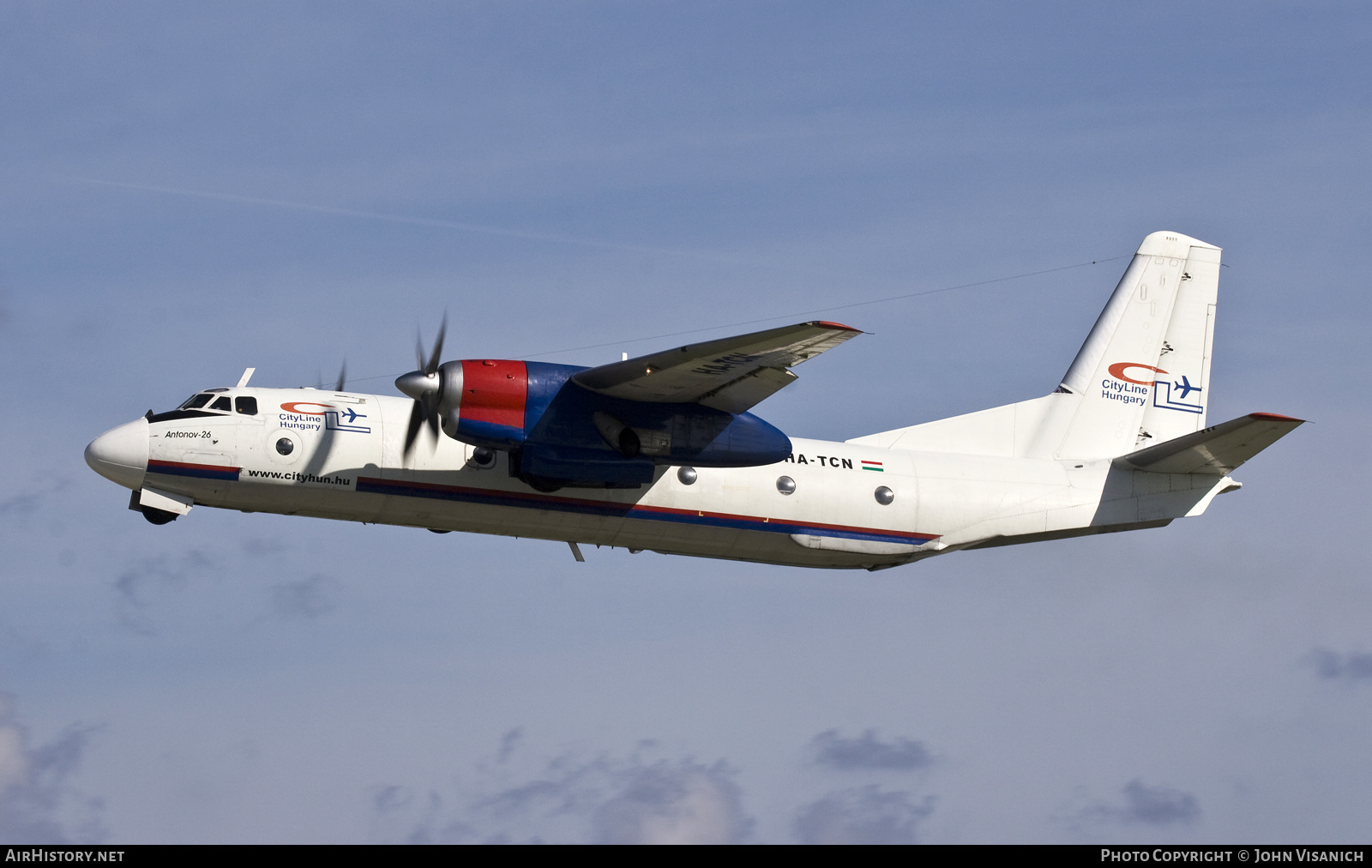 Aircraft Photo of HA-TCN | Antonov An-26 | CityLine Hungary | AirHistory.net #603279