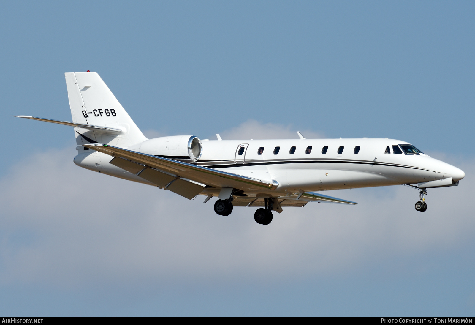 Aircraft Photo of G-CFGB | Cessna 680 Citation Sovereign | AirHistory.net #603305