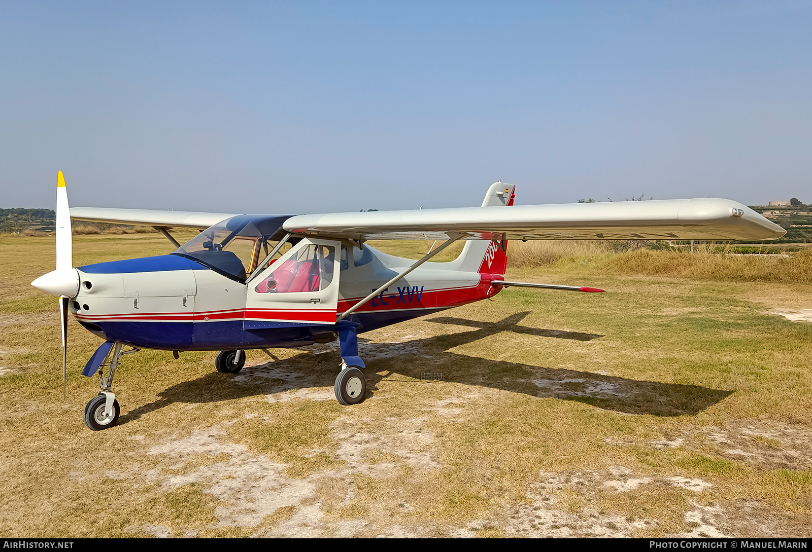 Aircraft Photo of EC-XVV | Tecnam P-92-2000RG | AirHistory.net #603306