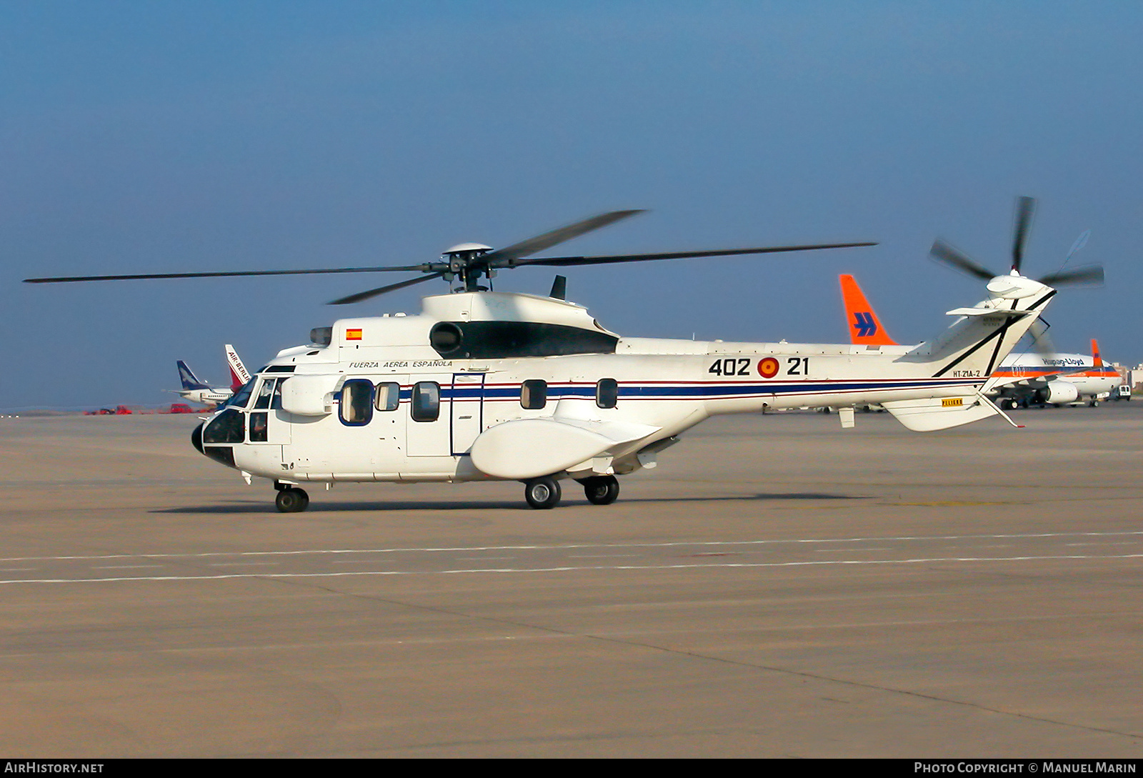 Aircraft Photo of HT.21A-2 | Aerospatiale AS-332M1 Super Puma | Spain - Air Force | AirHistory.net #603327