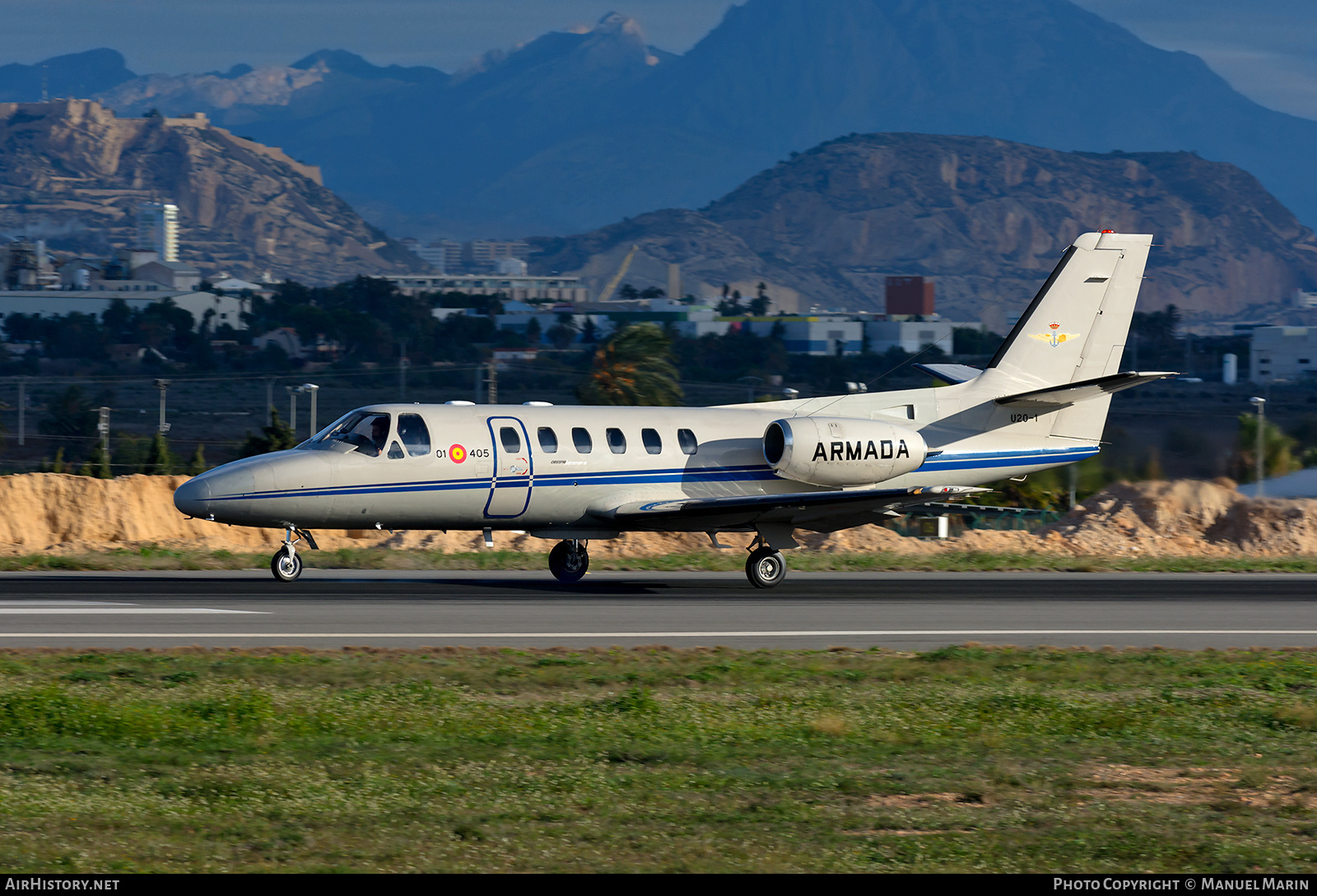 Aircraft Photo of U.20-1 | Cessna 550 Citation II | Spain - Navy | AirHistory.net #603331